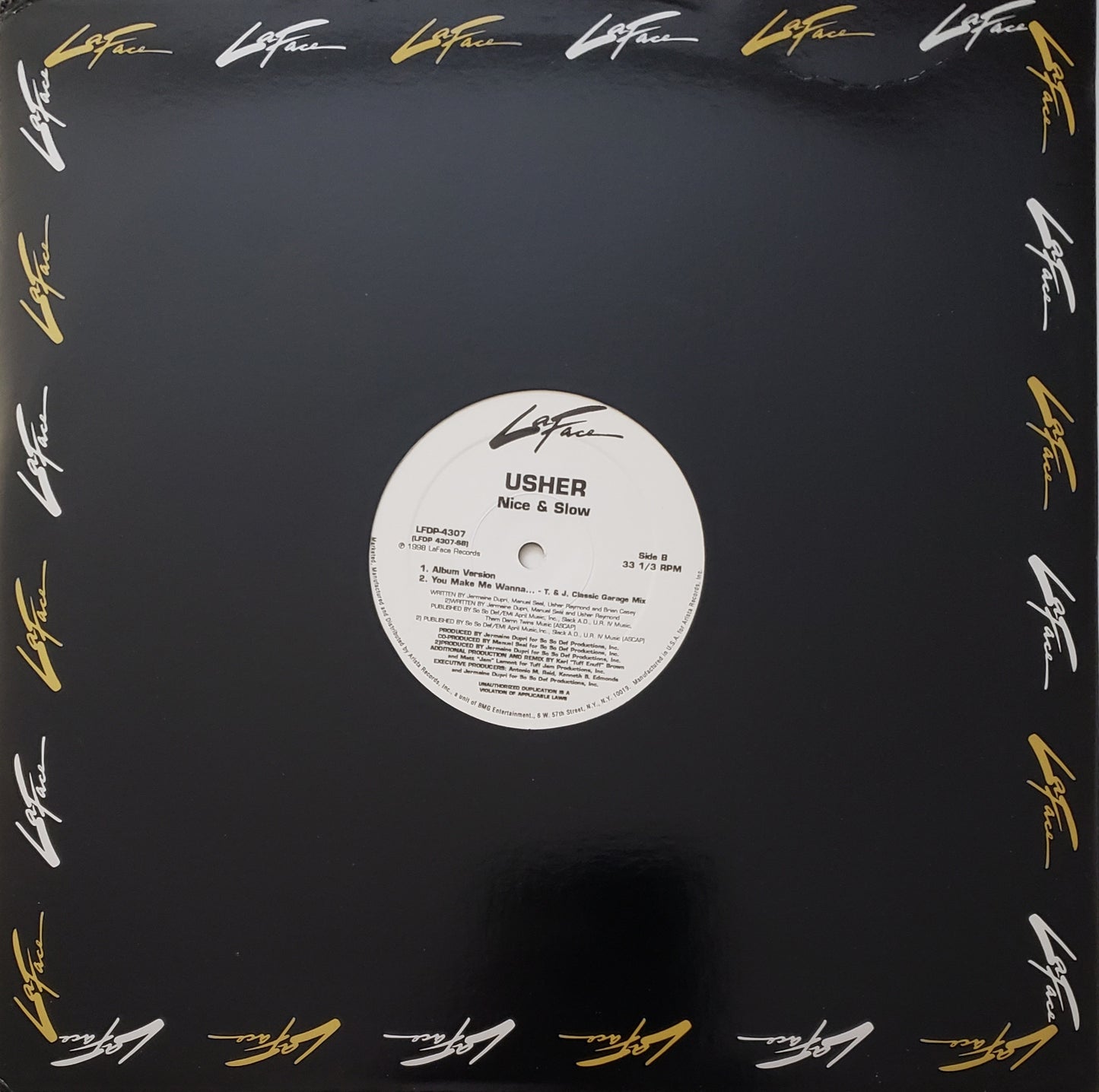USHER "Nice & Slow/You Make Me Wanna" (12" Vinyl) ORIGINAL-RARE!!