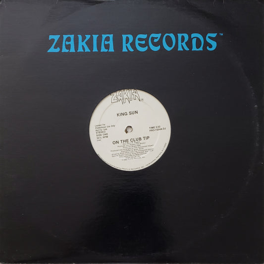 King Sun - On The Club Tip (12" Vinyl) Vintage-RARE!!!