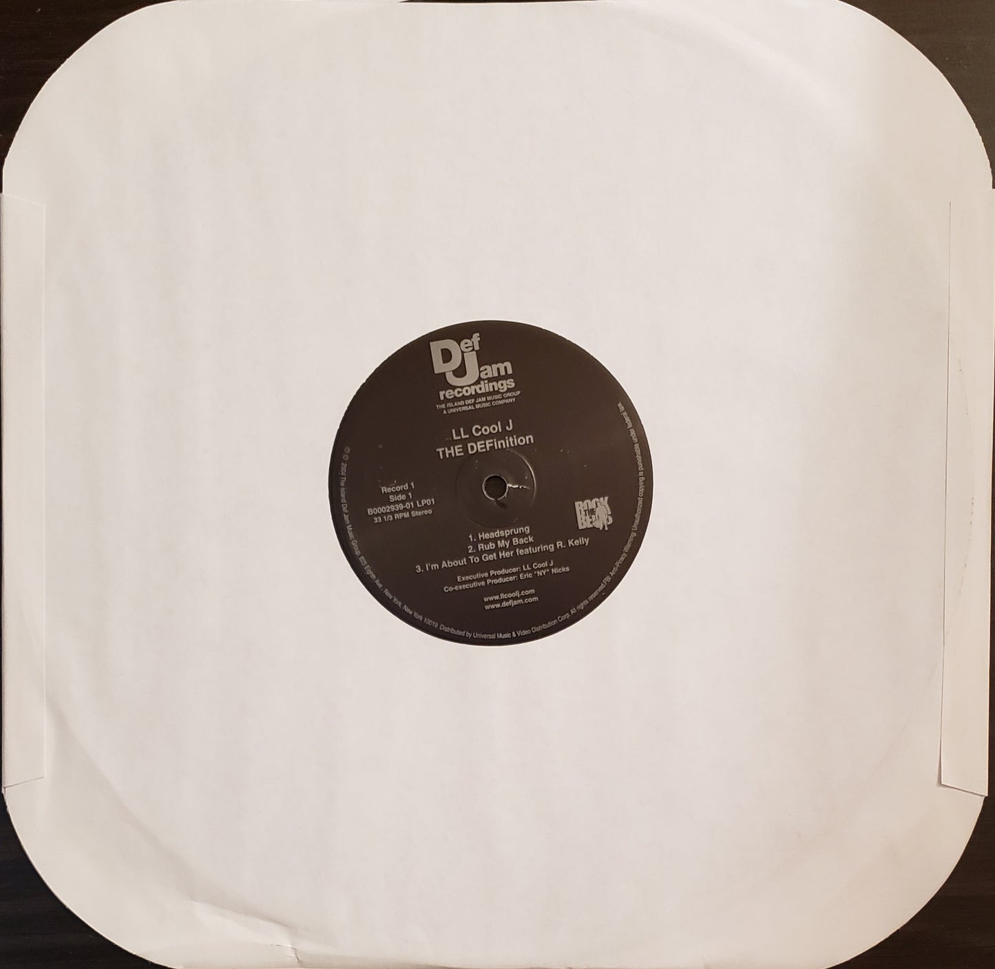 LL COOL J "The Definition" (2XLP Vinyl Album)