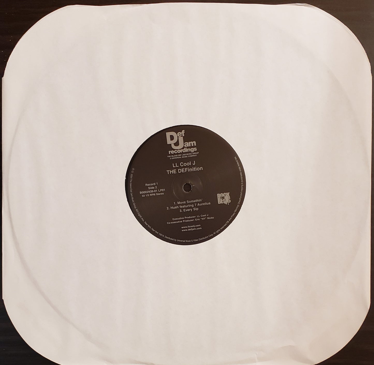 LL COOL J "The Definition" (2XLP Vinyl Album)