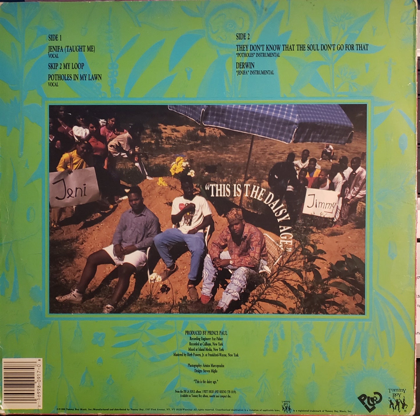 De La Soul 'THIS IS THE DAISY AGE"-Special (12' EP Vinyl) RARE!!