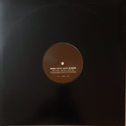 Maxwell – Sumthin' Sumthin' The Mantra-(12" Vinyl) RARE!!