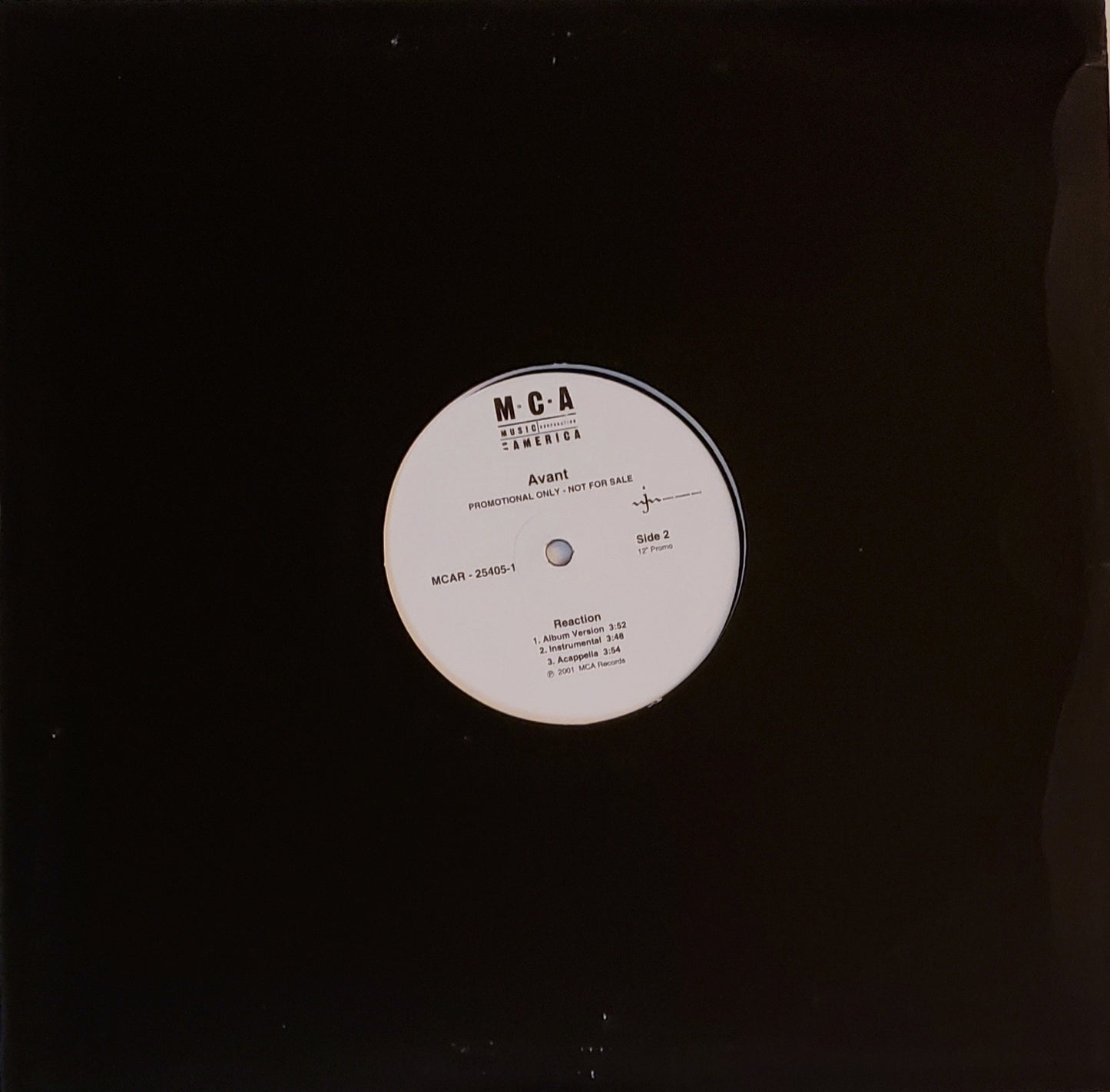 Avant "Happy - The Remix +Reaction" (12" Vinyl)