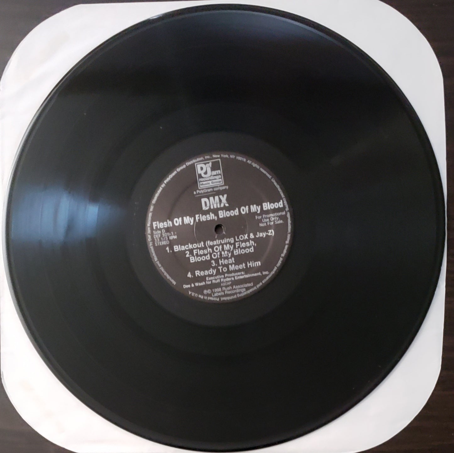 DMX - Flesh Of My Flesh, Blood Of My Blood (2x LP Vinyl Album)ORIGINAL RADIO COPY