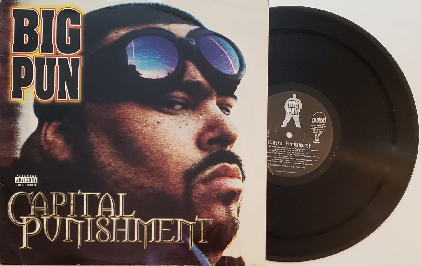 BIG PUN - CAPITAL PUNISHMENT(2x LP Vinyl Record) Vintage-ORIGINAL COPY!!