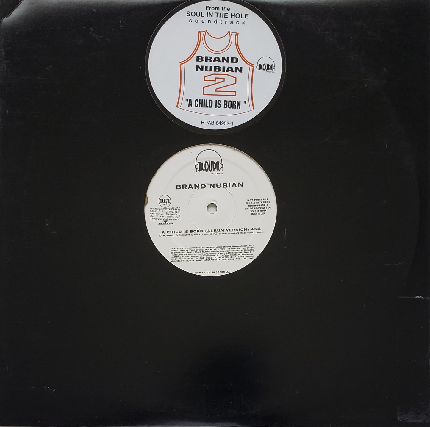 Brand Nubian – A Child Is Born (112" Vinyl) VINTAGE-RARE!!