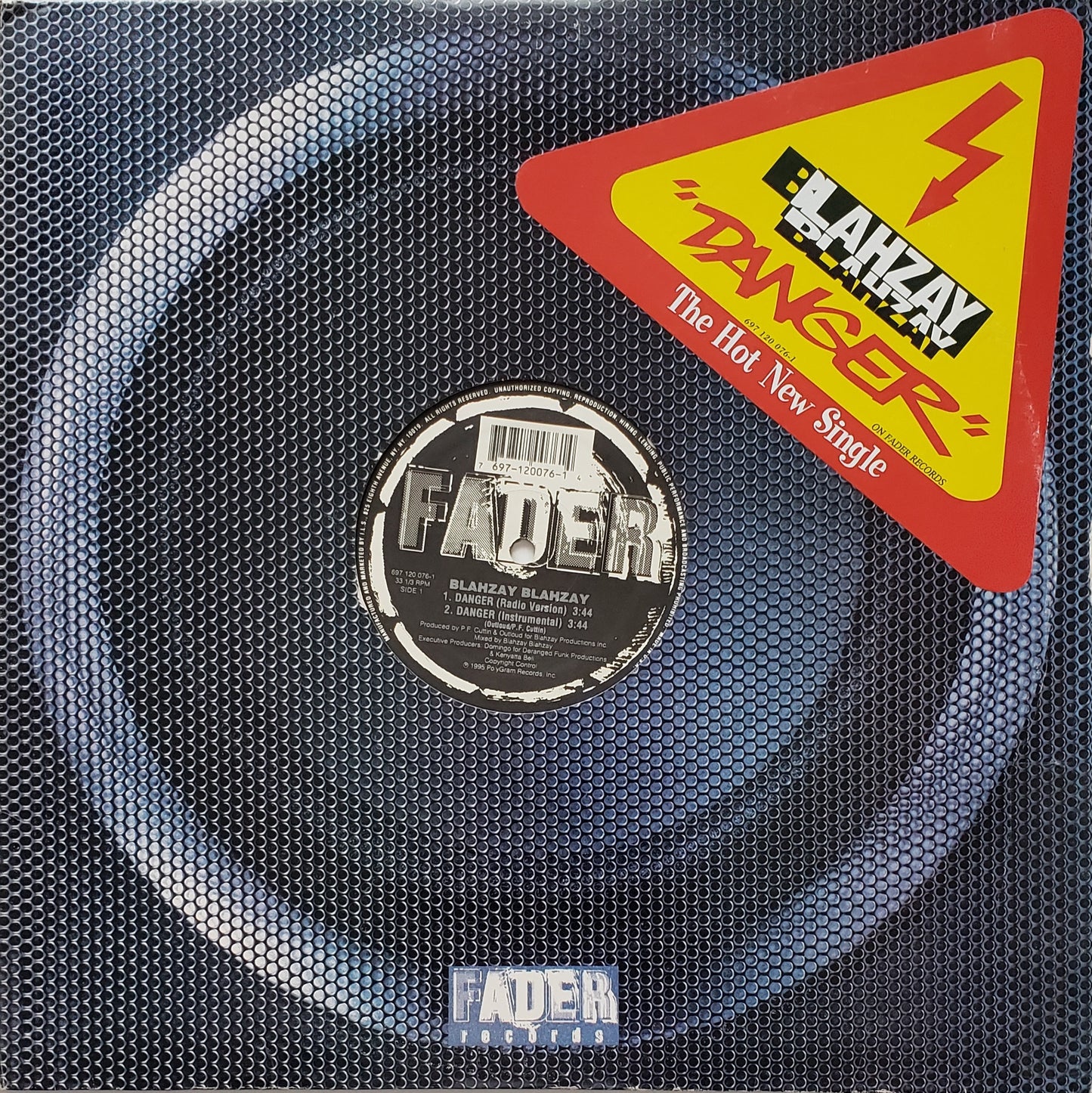BLAHZAY BLAHZAY - DANGER (12" Vinyl) VINTAGE!!