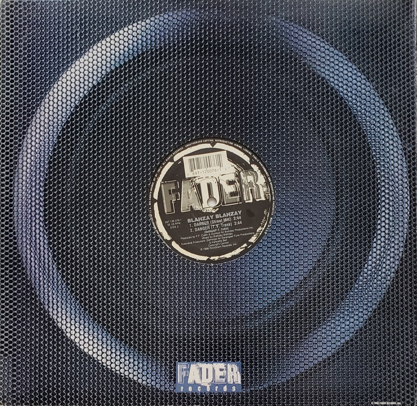 BLAHZAY BLAHZAY - DANGER (12" Vinyl) VINTAGE!!