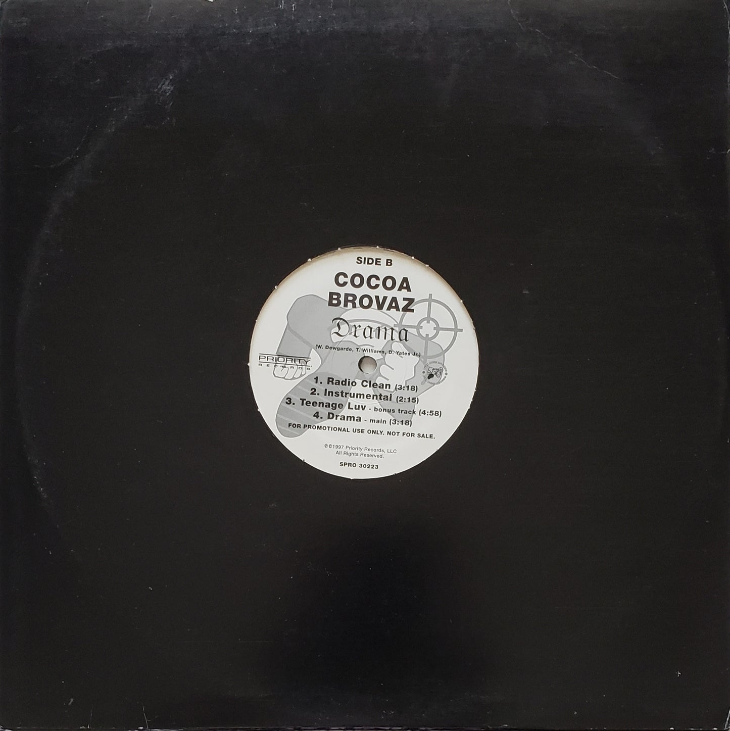 COCOA BROVAZ -SPANISH HARLEM / DRAMA / TEENAGE LUV (12" Vinyl) RARE!!