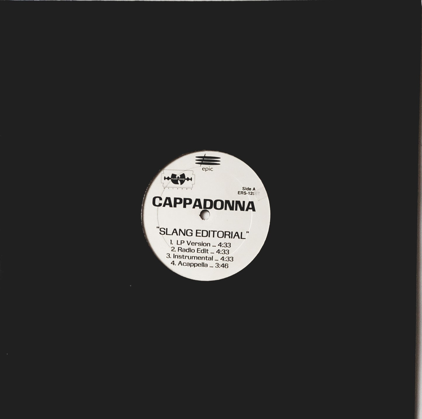 Cappadonna – Slang Editorial / The Pillage / 97 Mentality (12" Vinyl) RARRE!!