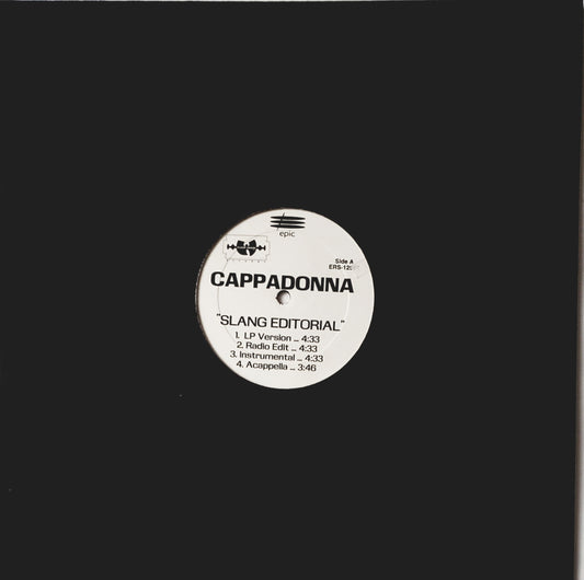 Cappadonna – Slang Editorial / The Pillage / 97 Mentality (12" Vinyl) RARRE!!