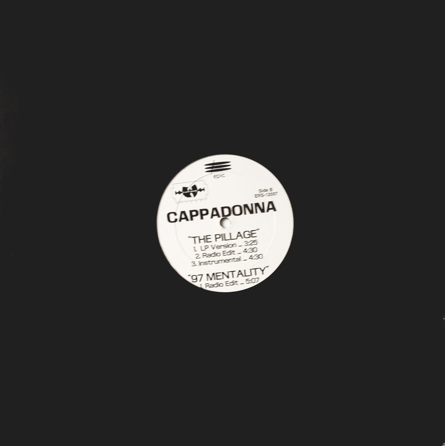Cappadonna – Slang Editorial / The Pillage / 97 Mentality (12" Vinyl) RARRE!!