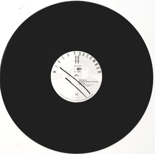 DMC Dance Mixes 2 December 88 -dj Mike Gray & dj Chad Jay 12" Vinyl) RARE!!!