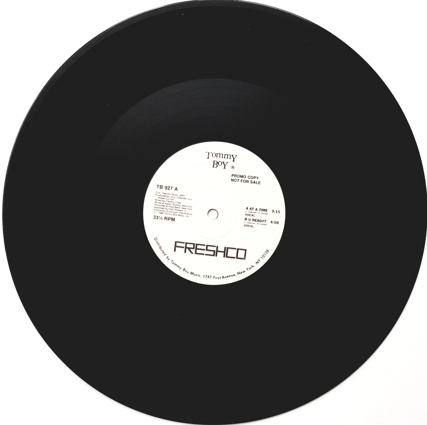 FRESCHO – 4 At A Time / R U Ready? (12" Vinyl) VINTAGE!!
