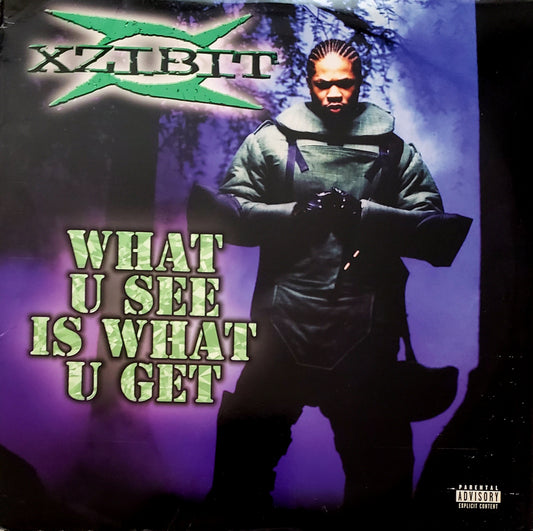 XZIBIT - WHAT U SEE IS WHAT U GET / 3 CARD MOLLY (12" Vinyl) RARE!!