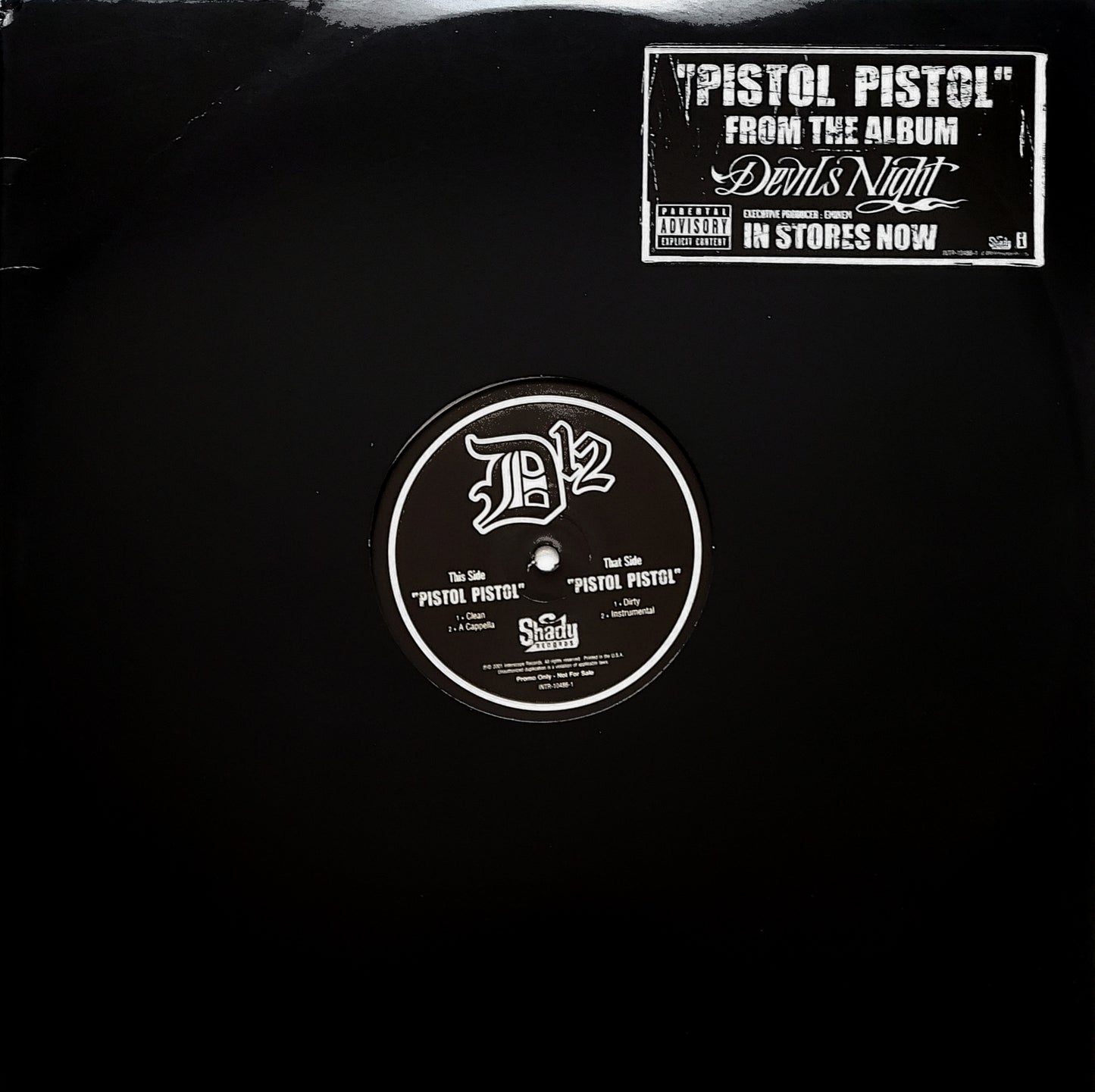 D12 – Pistol Pistol (12" Vinyl) RARE!!!