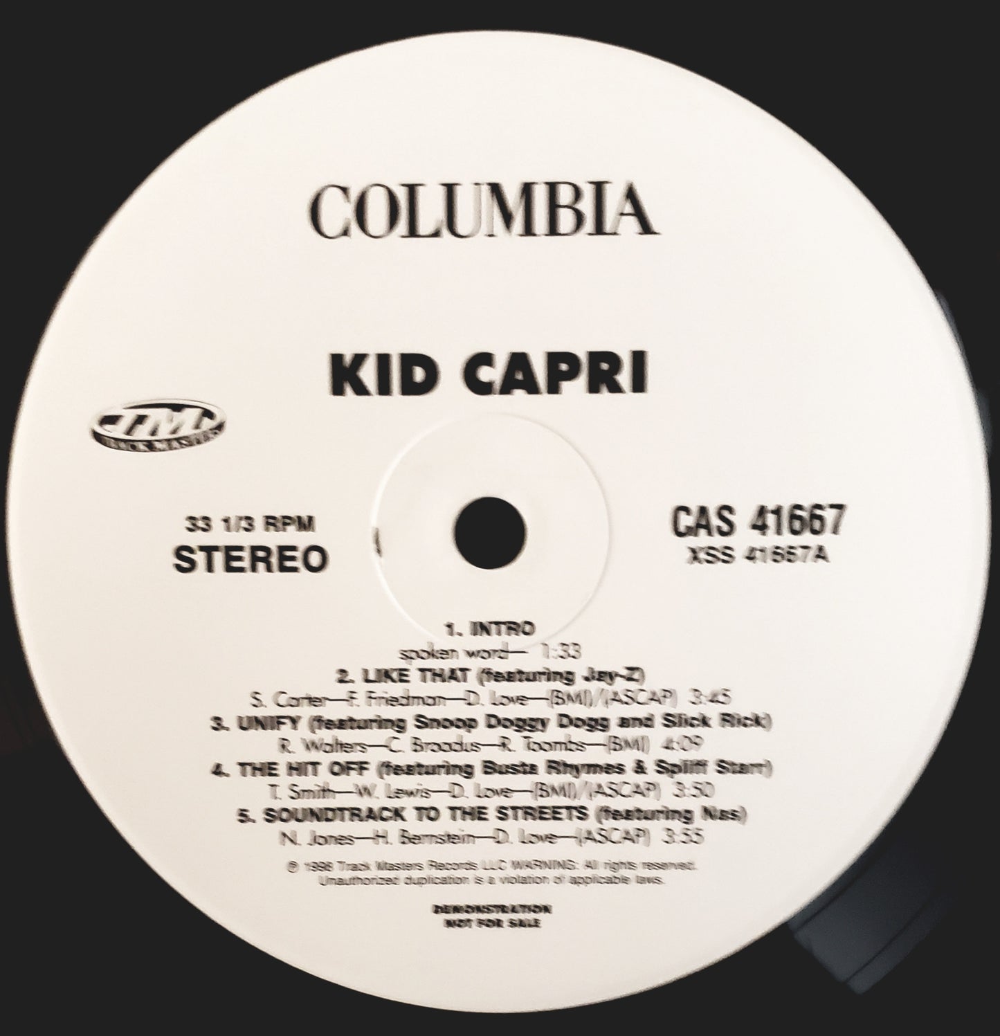 Kid Capri – Soundtrack To The Streets ( 2x LP CLEAN Vinyl) RARE!!