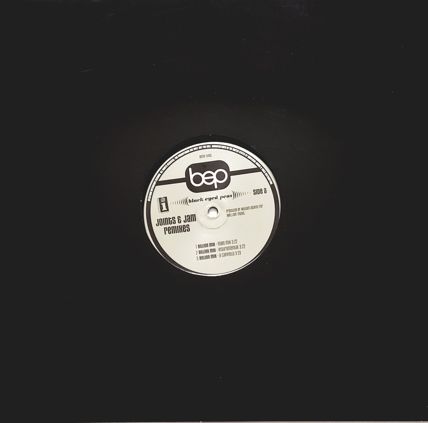 Black Eyed Peas – Joints & Jam (Remixes) 12" Vinyl)RARE!!!