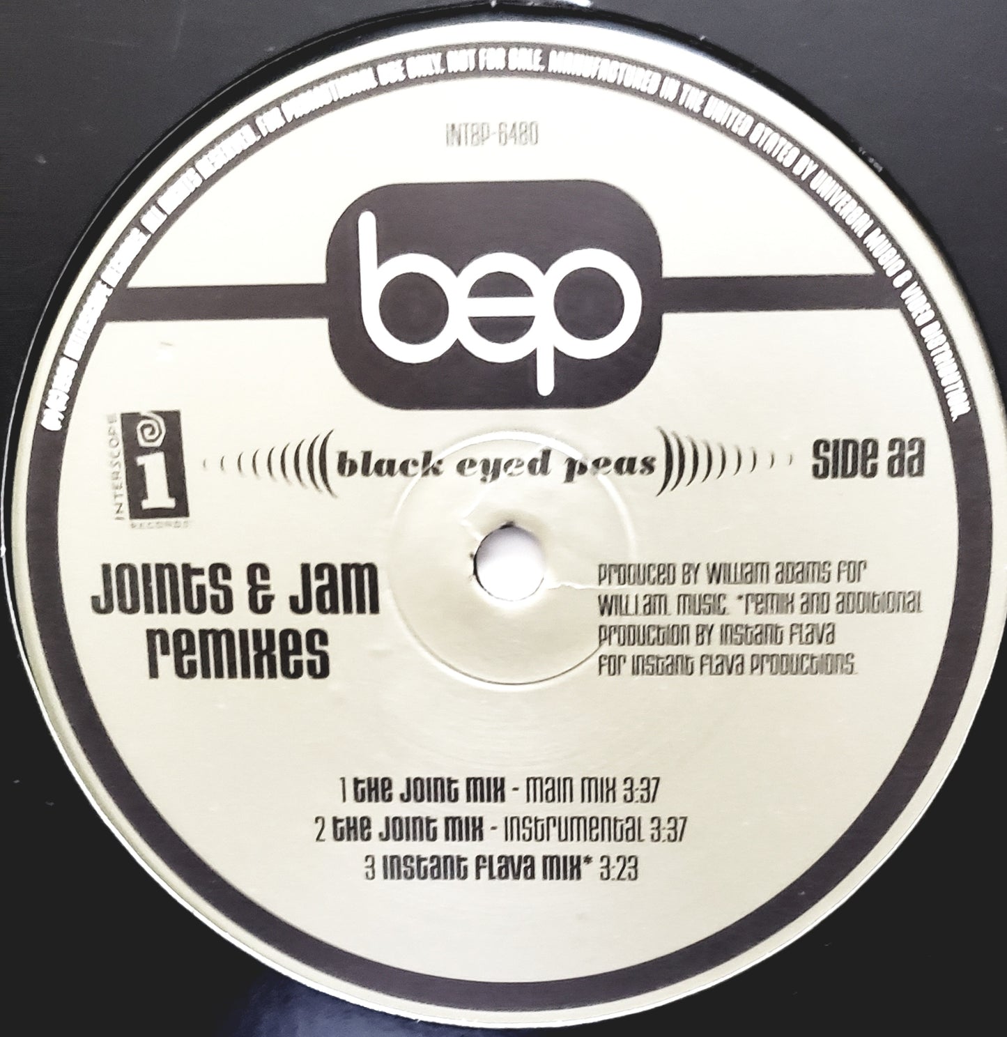 Black Eyed Peas – Joints & Jam (Remixes) 12" Vinyl)RARE!!!