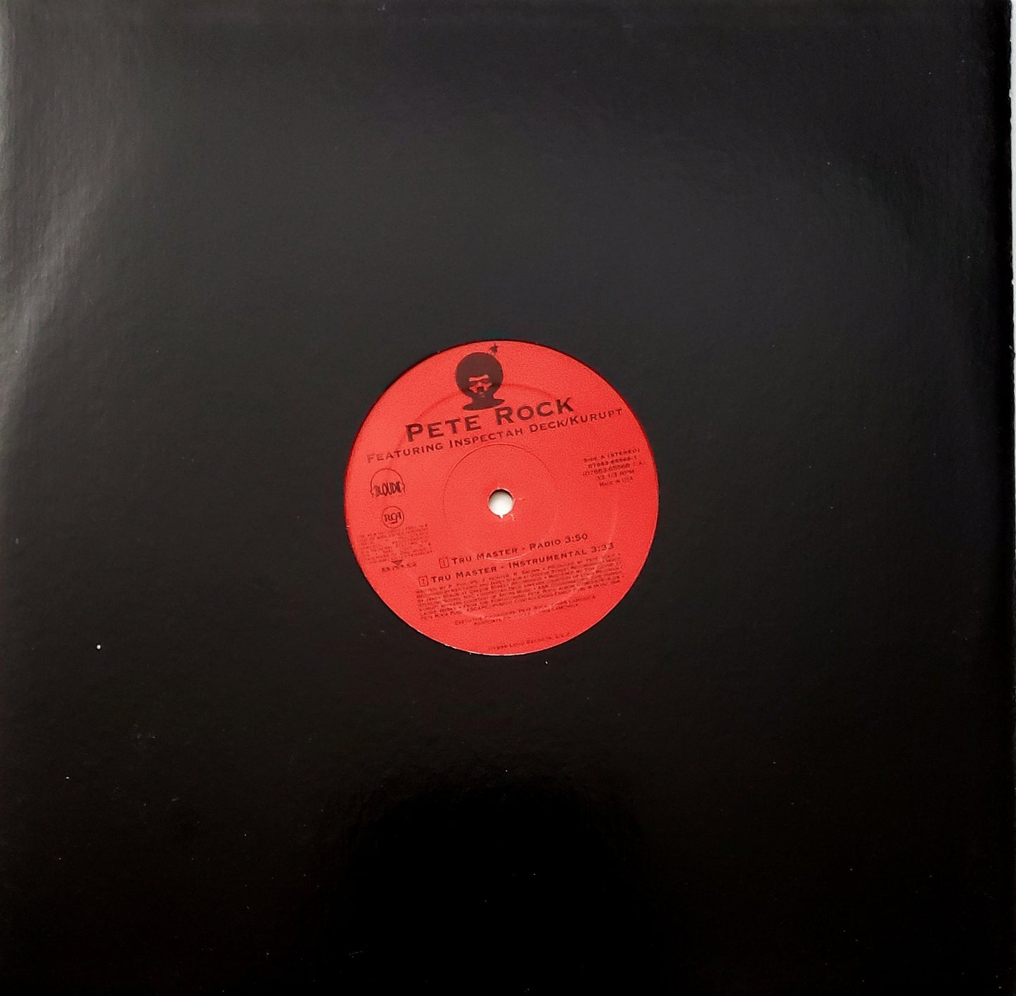 PETE ROCK - TRU MASTER- INSPECTAH DECK + KURUPT (12" Vinyl)RARE!!
