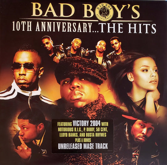 Bad Boy's 10th Anniversary...The Hits (2xLP Vinyl Album) NEW PRICE-SALE!!!