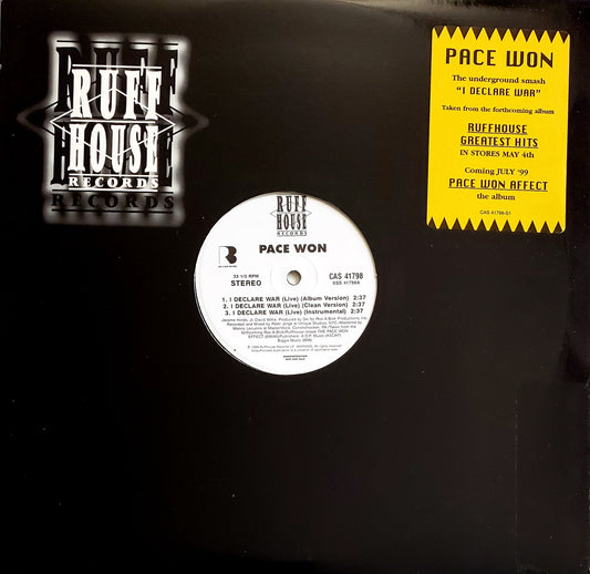 Pacewon "I Declare War / Step Up" (12" Vinyl)RARE!!!