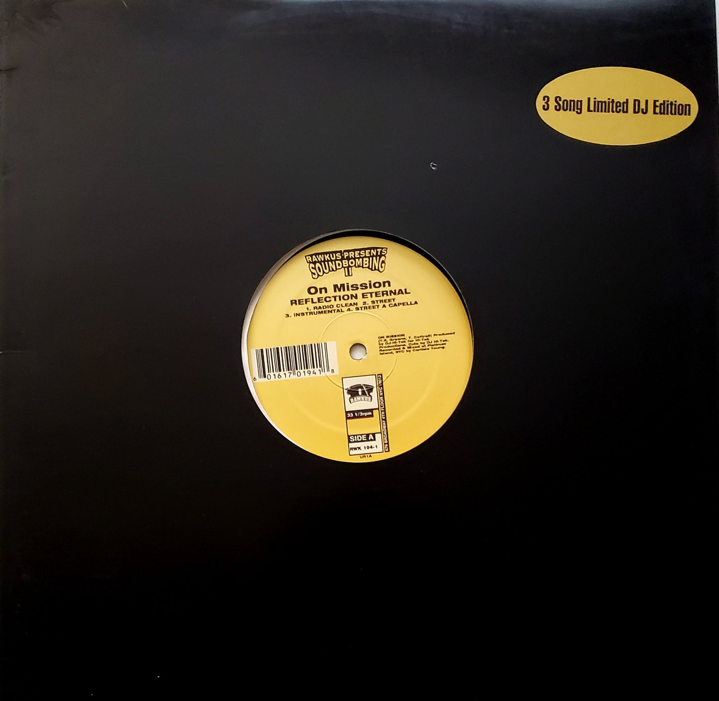 Reflection Eternal / Shabaam Sahdeeq feat.The Cocoa Brovaz–On Mission / Every Rhyme I Write