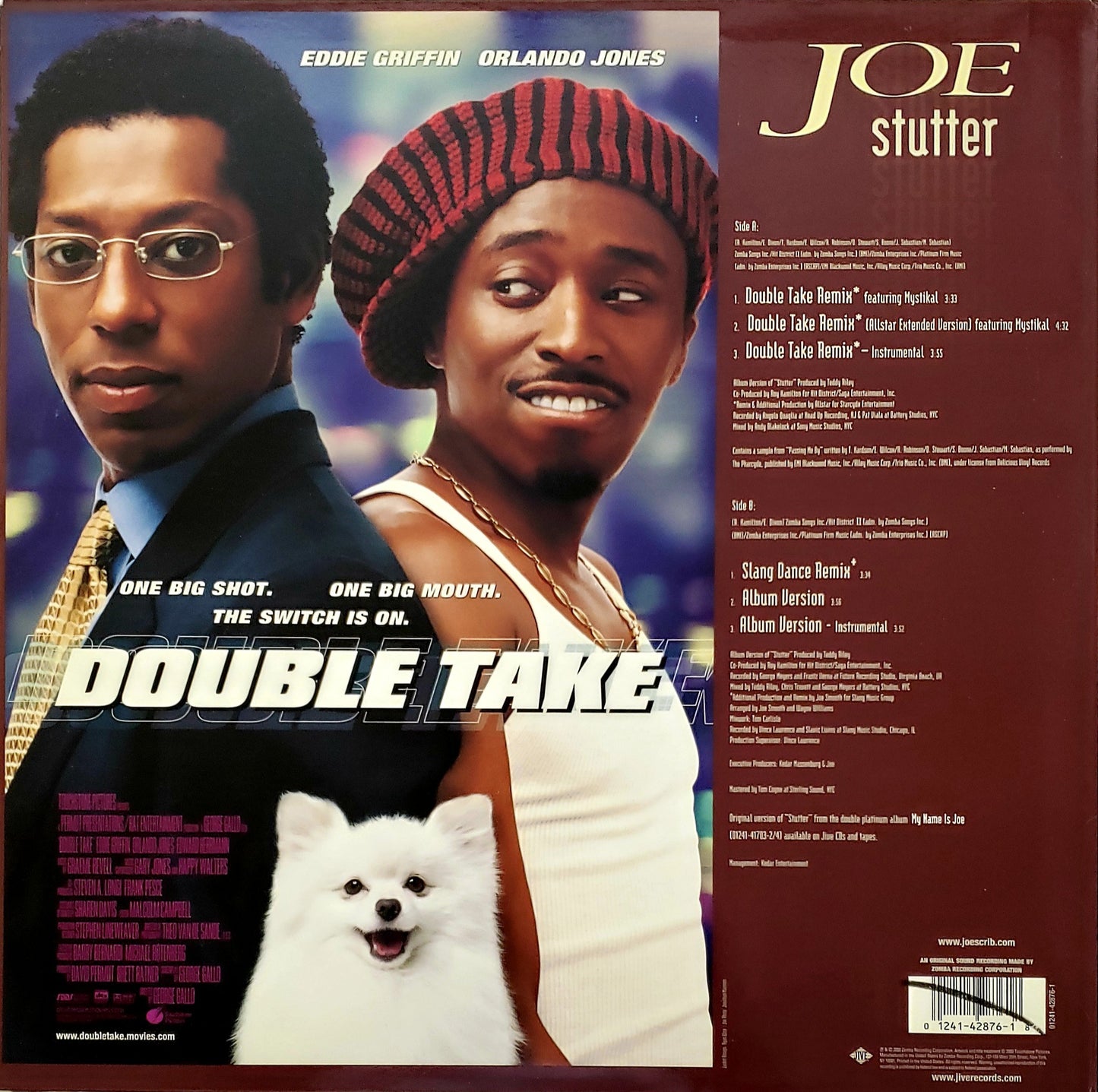 Joe – Stutter (Double Take Remixes featuring Mystikal)- 12" Vinyl) RARE!!