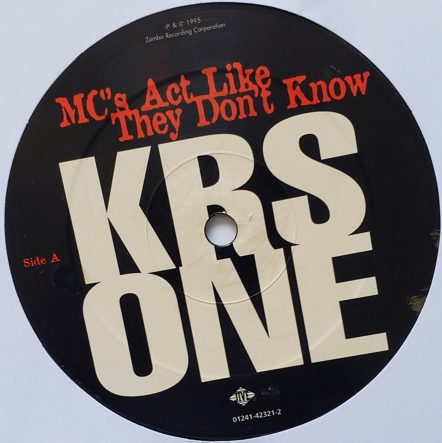 KRS-One – MC's Act Like They Don't Know/Represent The Real Hip Ho Featuring Das EFX(12")