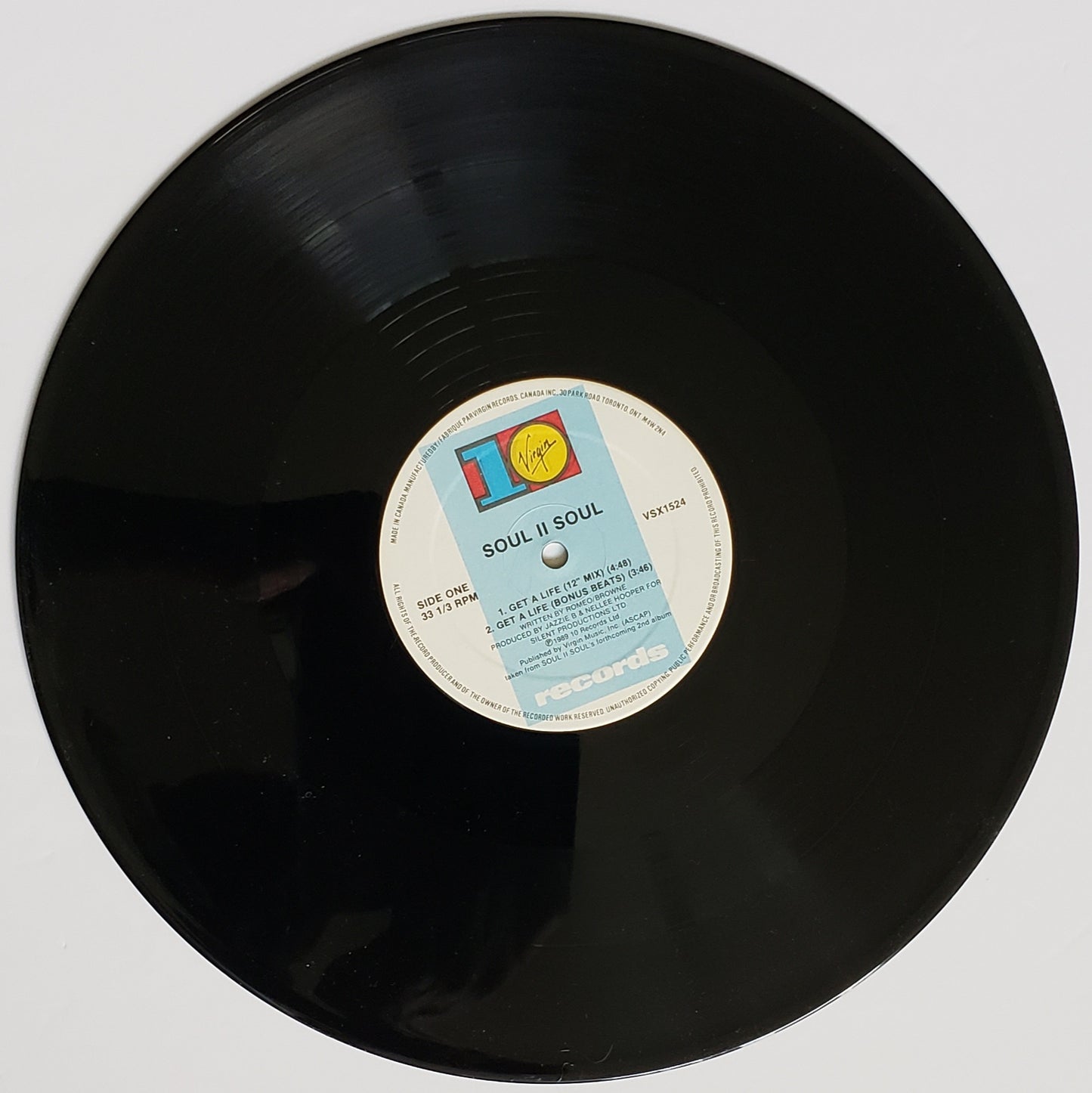 Soul II Soul – Get A Life (12" Vinyl) RARE!!