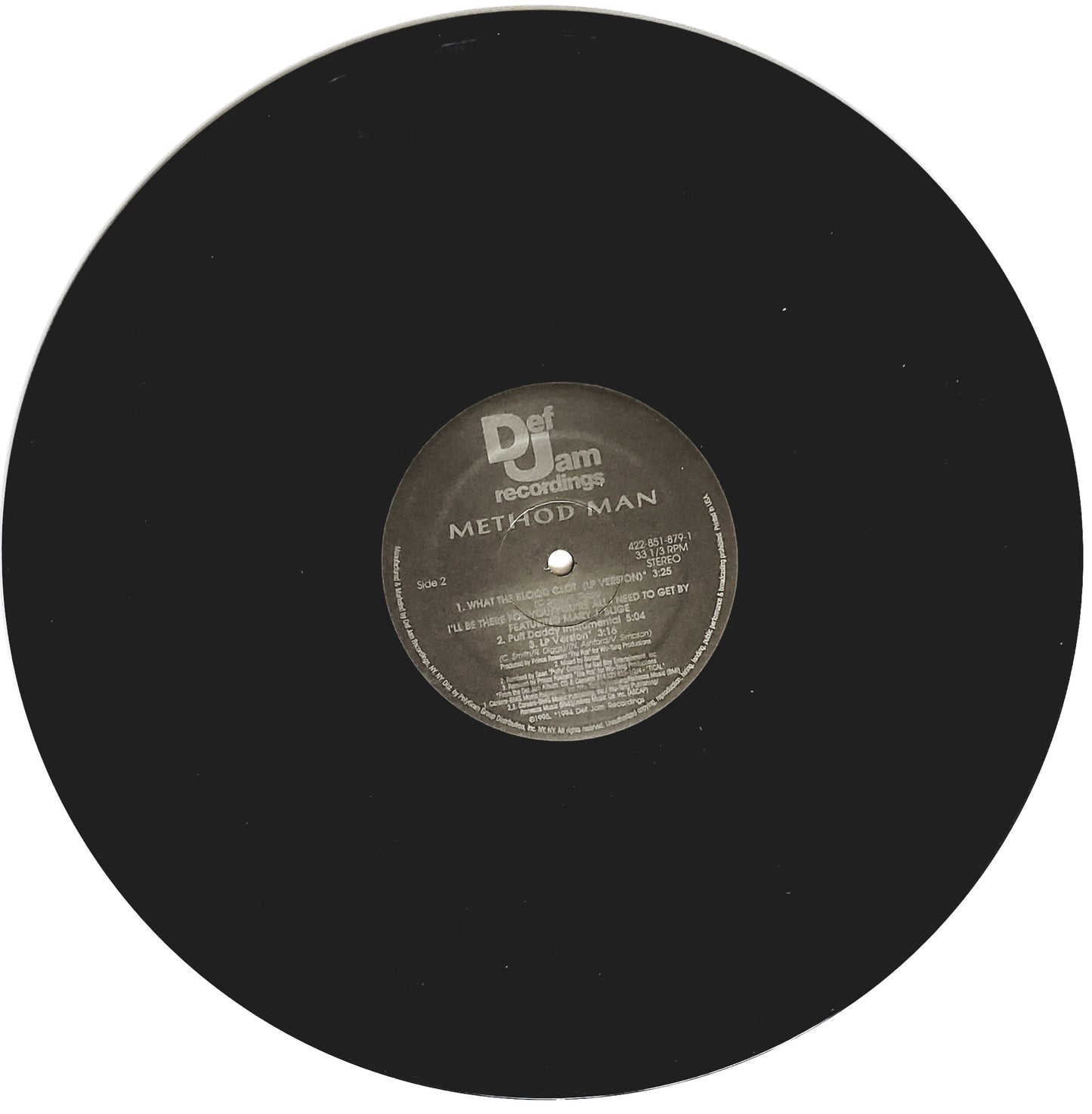 Method Man & Mary J Blige "I'll be there for you/you're all I need to get by (12" Vinyl)