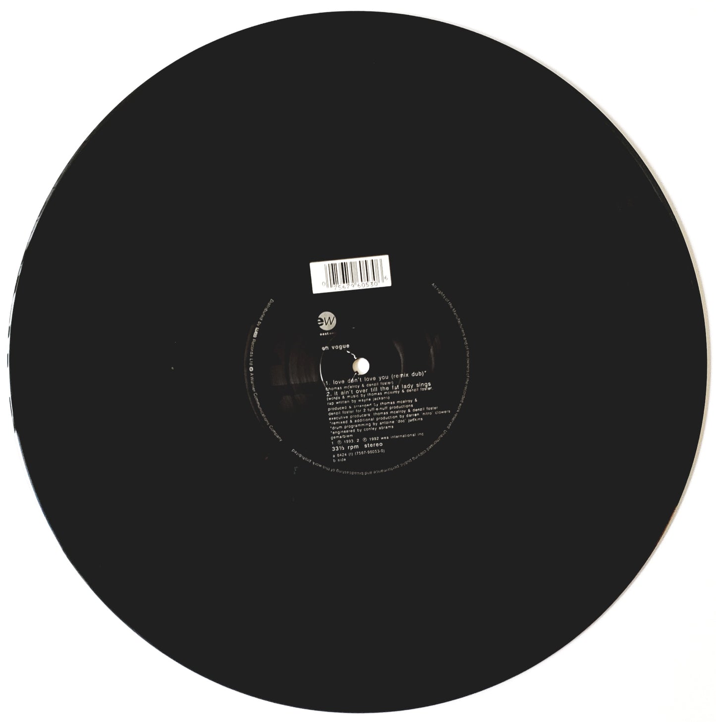 EN VOGUE - Love Don't Love You / Yesterday (12" Vinyl)