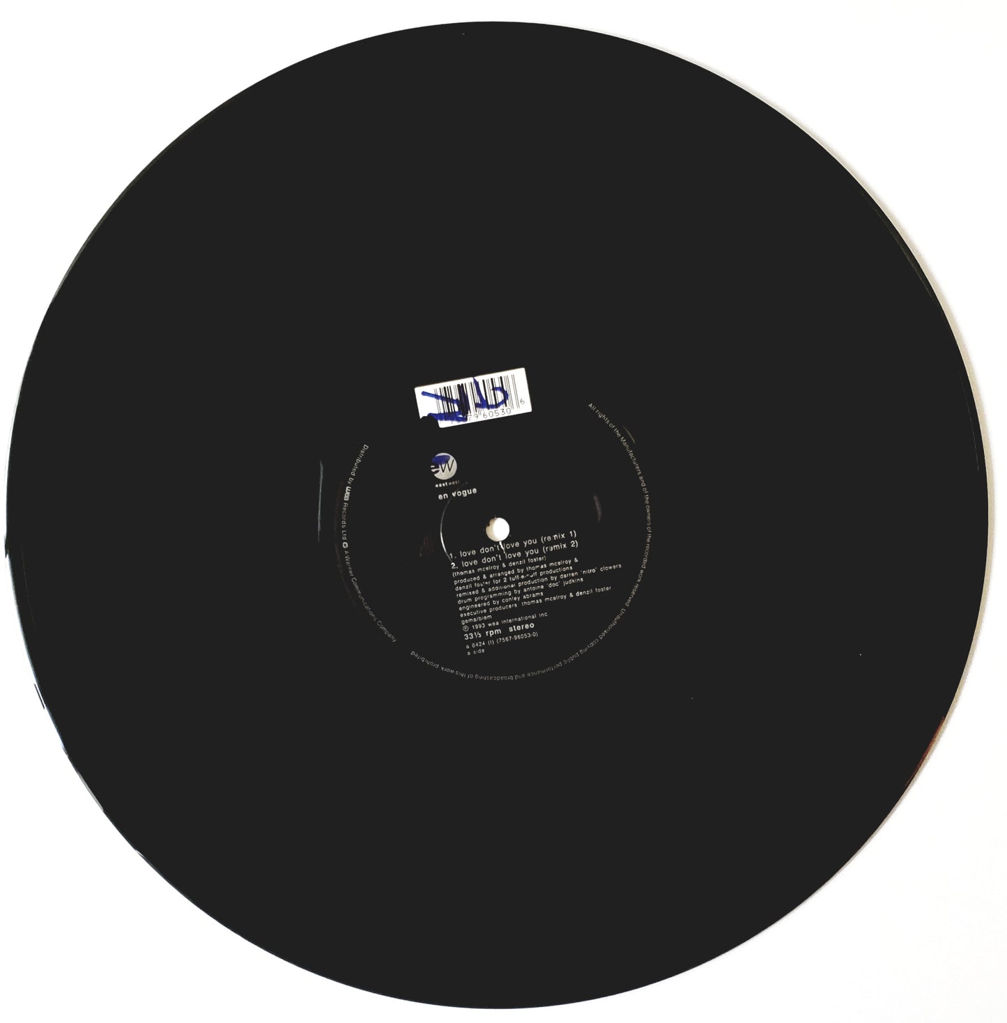 EN VOGUE - Love Don't Love You / Yesterday (12" Vinyl)