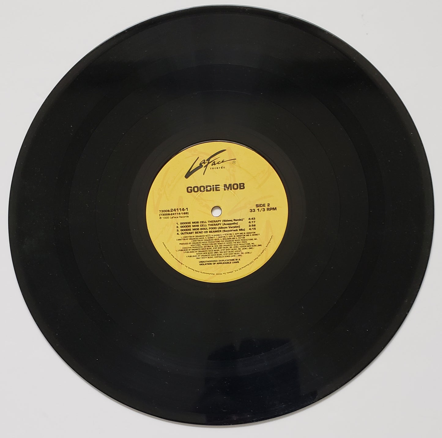 Goodie Mob feat. Outkast - Cell Therapy/Soul Food/Benz Or Beamer 12" Vinyl