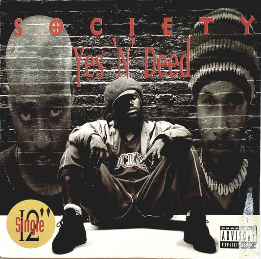 Society – Yes 'N' Deed/F.U.N.K  (12" Vinyl) Vintage Hip Hop