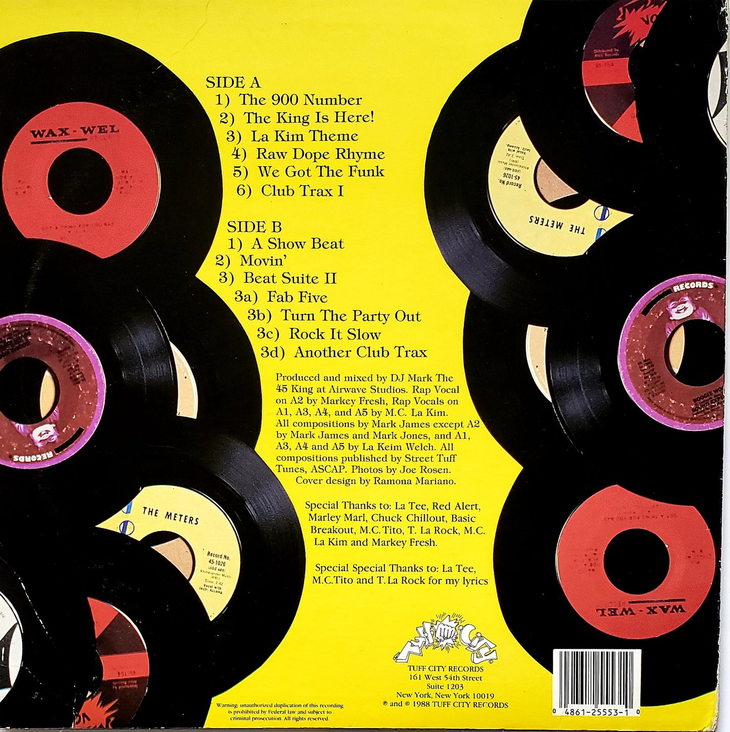 The 45 King - Master of the Game( LP ALBUM) RARE!!!
