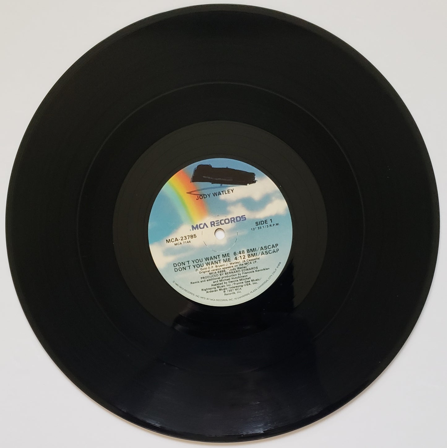 JODY WATLEY-DONT YOU WANT ME (12" Vinyl)