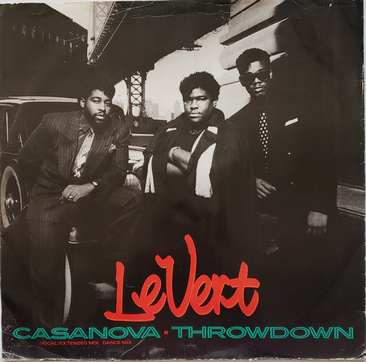 LEVERT CASANOVA /THROWDOWN  (12" Vinyl) RARE VINTAGE!!