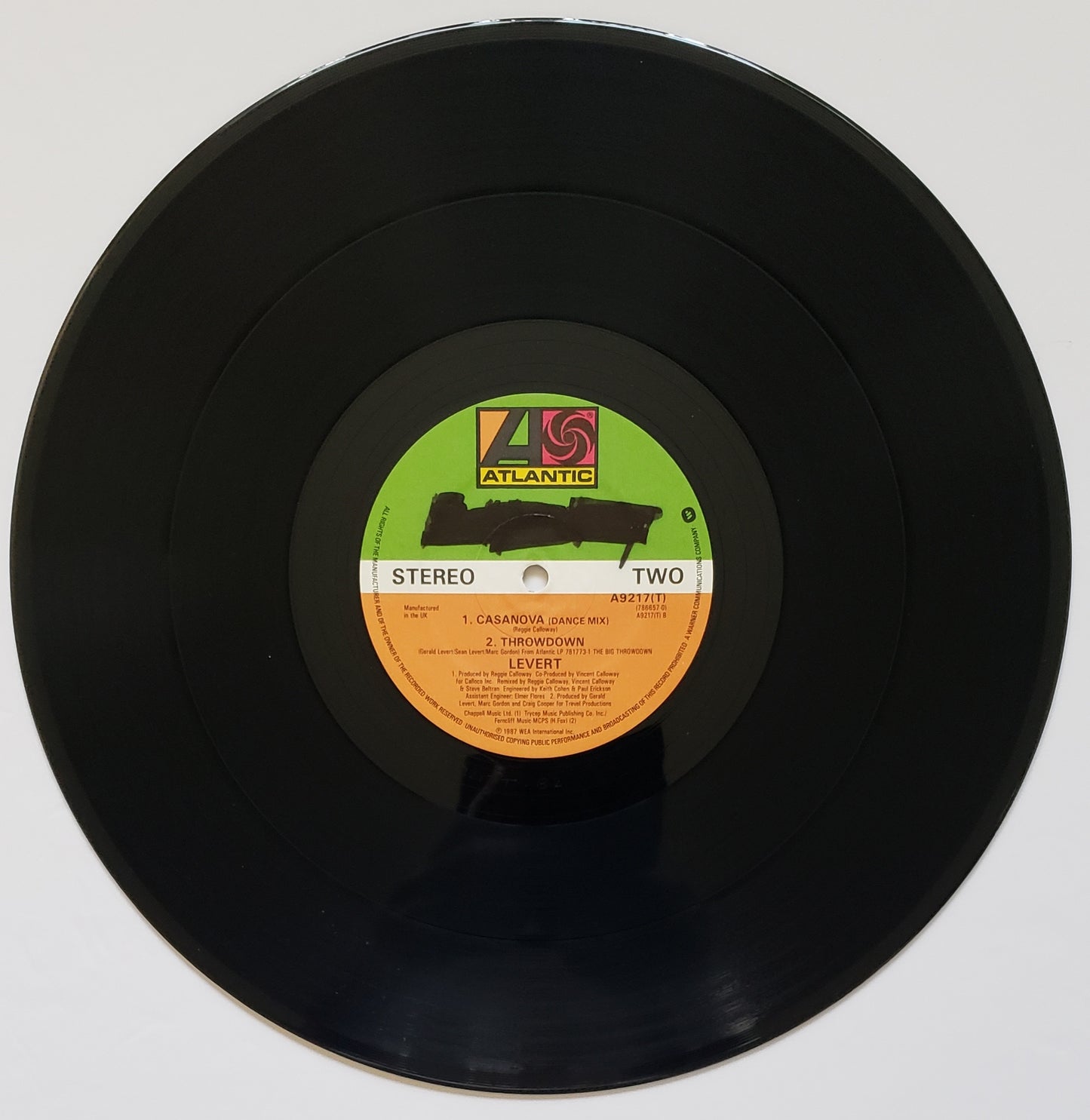 LEVERT CASANOVA /THROWDOWN (12" Vinyl) RARE VINTAGE!!