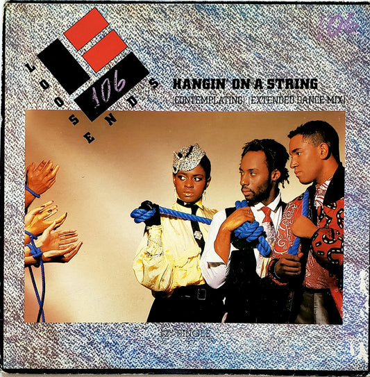 LOOSE ENDS  "HANGIN' ON A STRING/A LITTLE SPICE" (12" Vinyl) RARE VINTAGE !!!