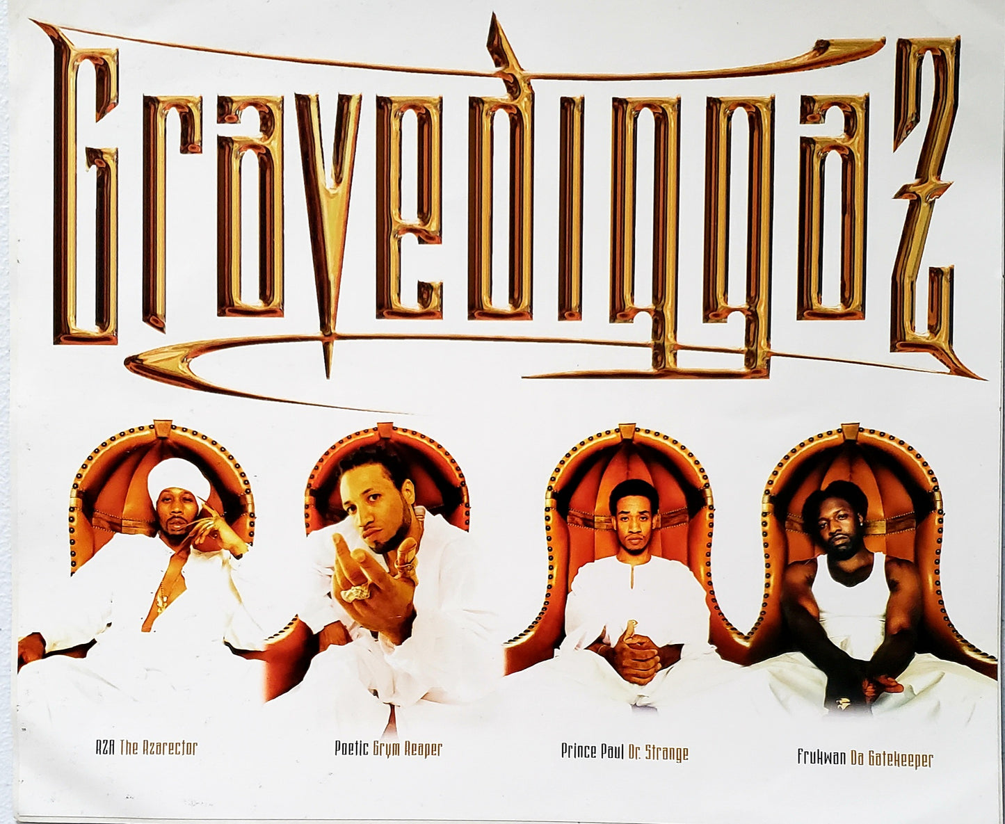 GRAVEDIGGAZ/ORGANIZED KONFUSION Rap Stickers(Bundle)