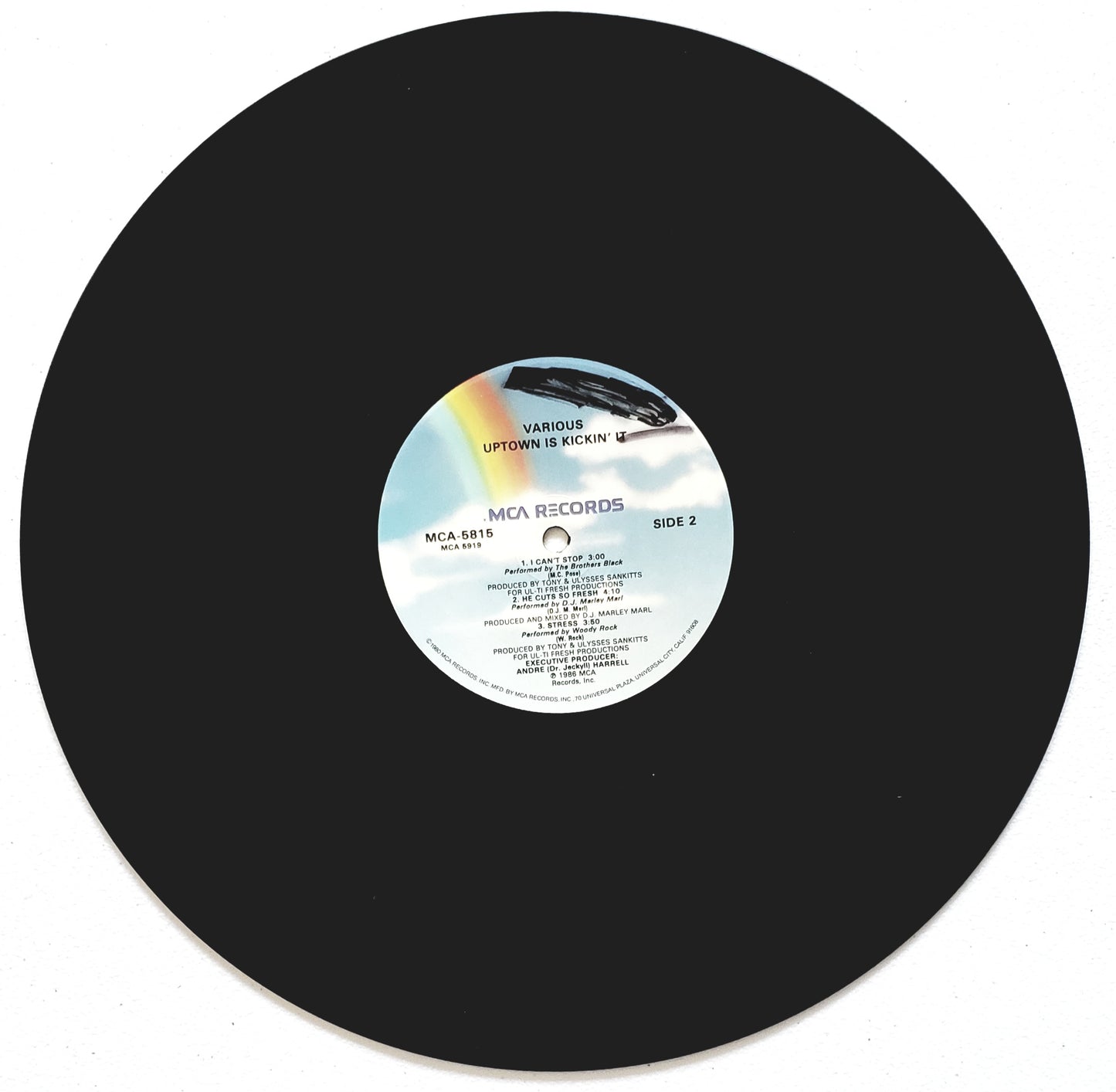 VARIOUS "UPTOWN IS KICKIN’ IT" (VINYL LP ALBUM)Vintage Rap!!!