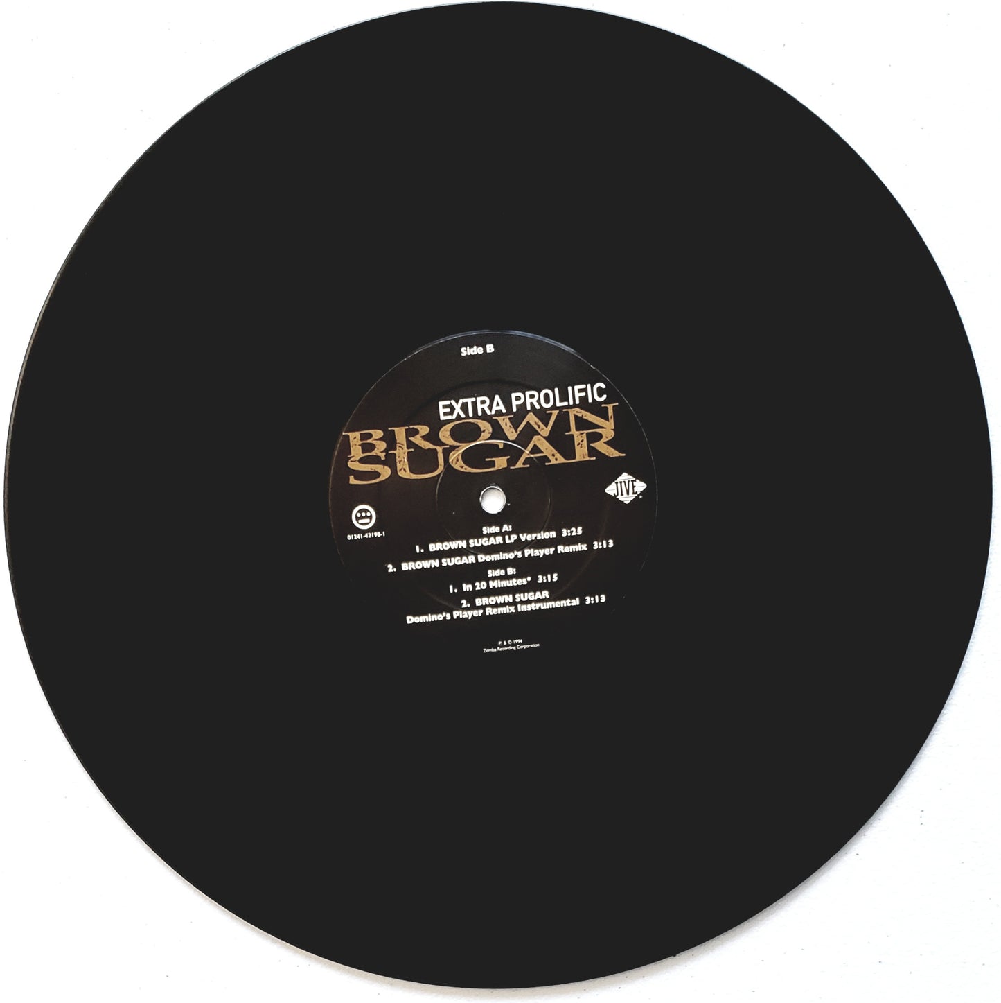 Extra Prolific Brown Sugar / 20 Minutes 12" Vinyl