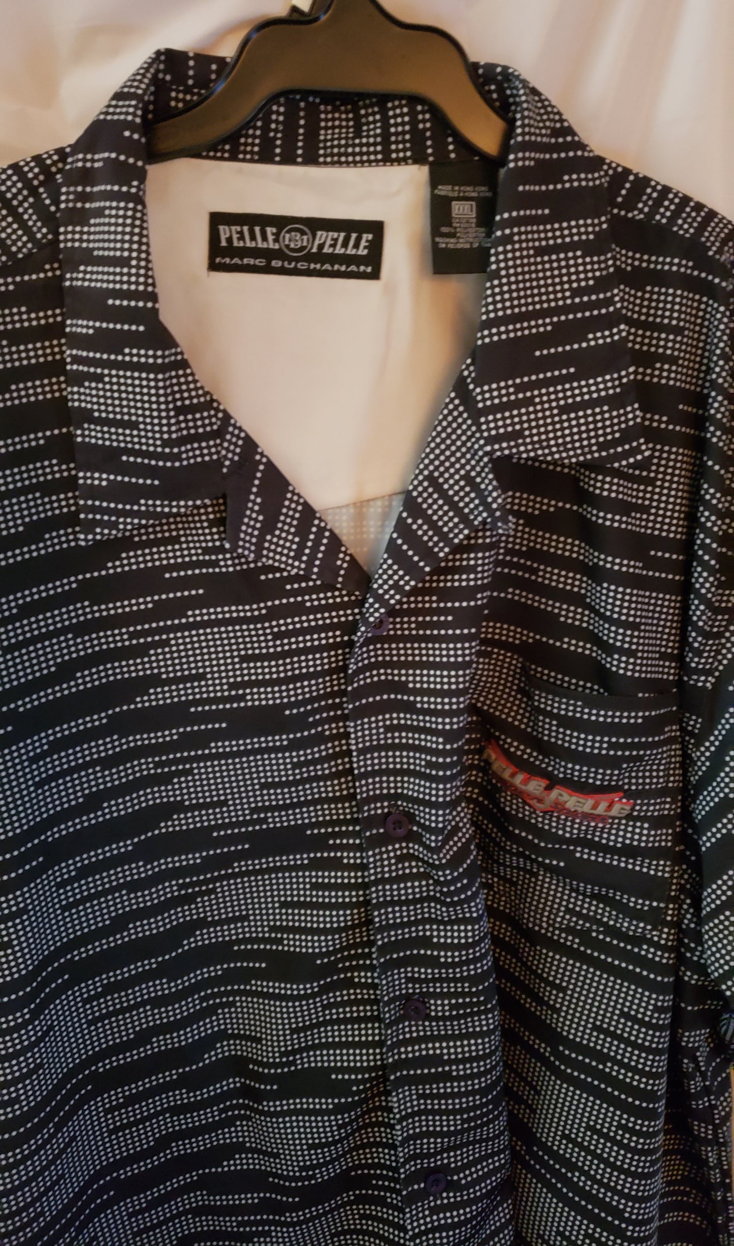 PELLE PELLE MARC BUCHANAN DRESS SPORT SHORT SLEEVE SHIRT/SALE!!!