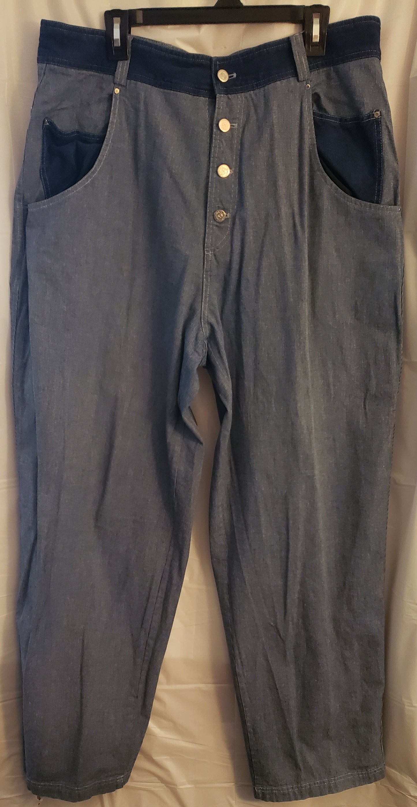 ROCHATE ORIGINALS NEW YORK BAGGY JEANS -VINTAGE!!!