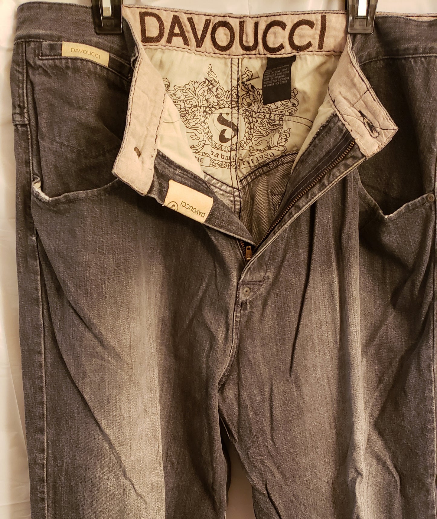 DAVOUCCI BAGGY DENIM JEANS (40x33) VINBTAGE!!!