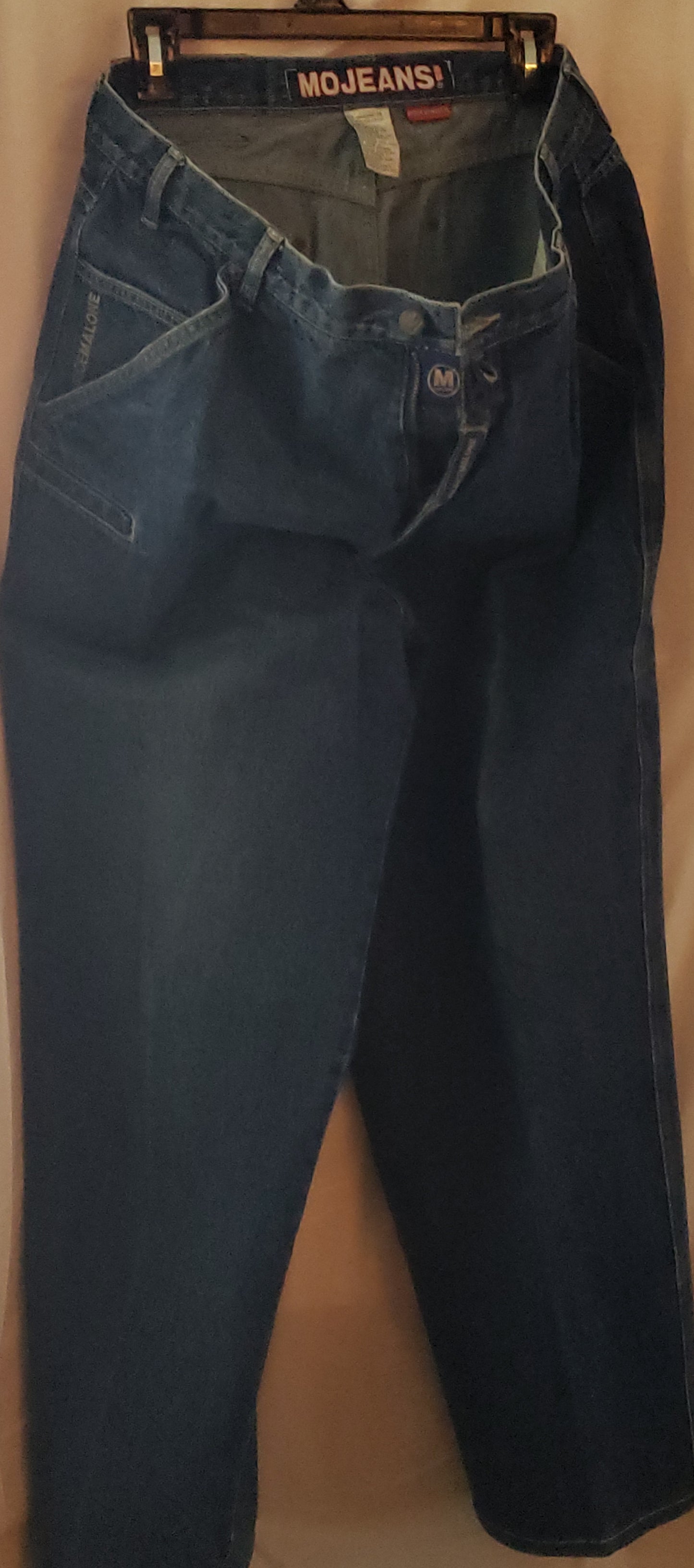 MOJEANS DENIM BY MAURICE MALONE-MEN'S BAGGY JEANS (VINTAGE)!!!