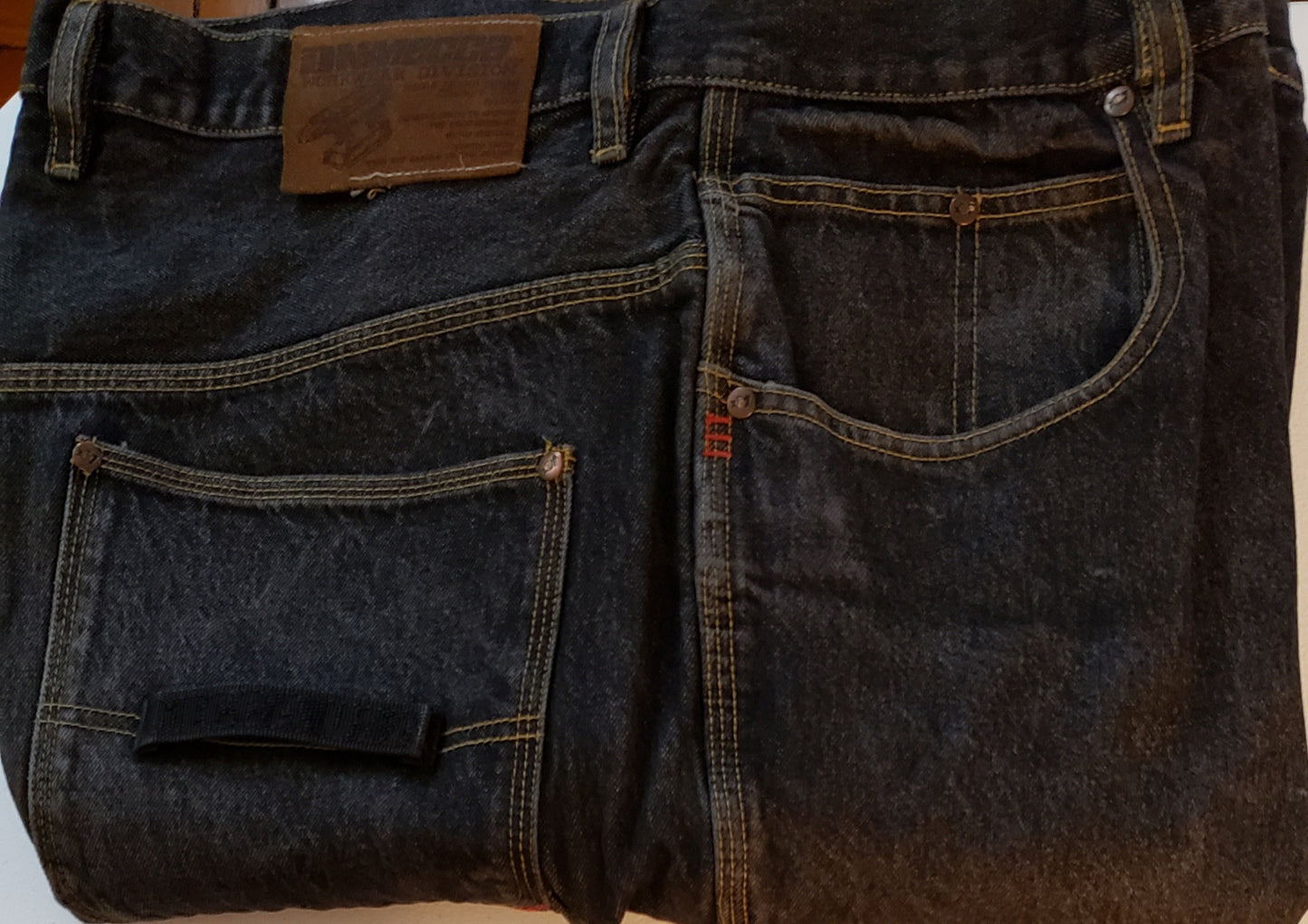 MECCA BAGGY BLACK JEANS DENIM (VINTAGE)