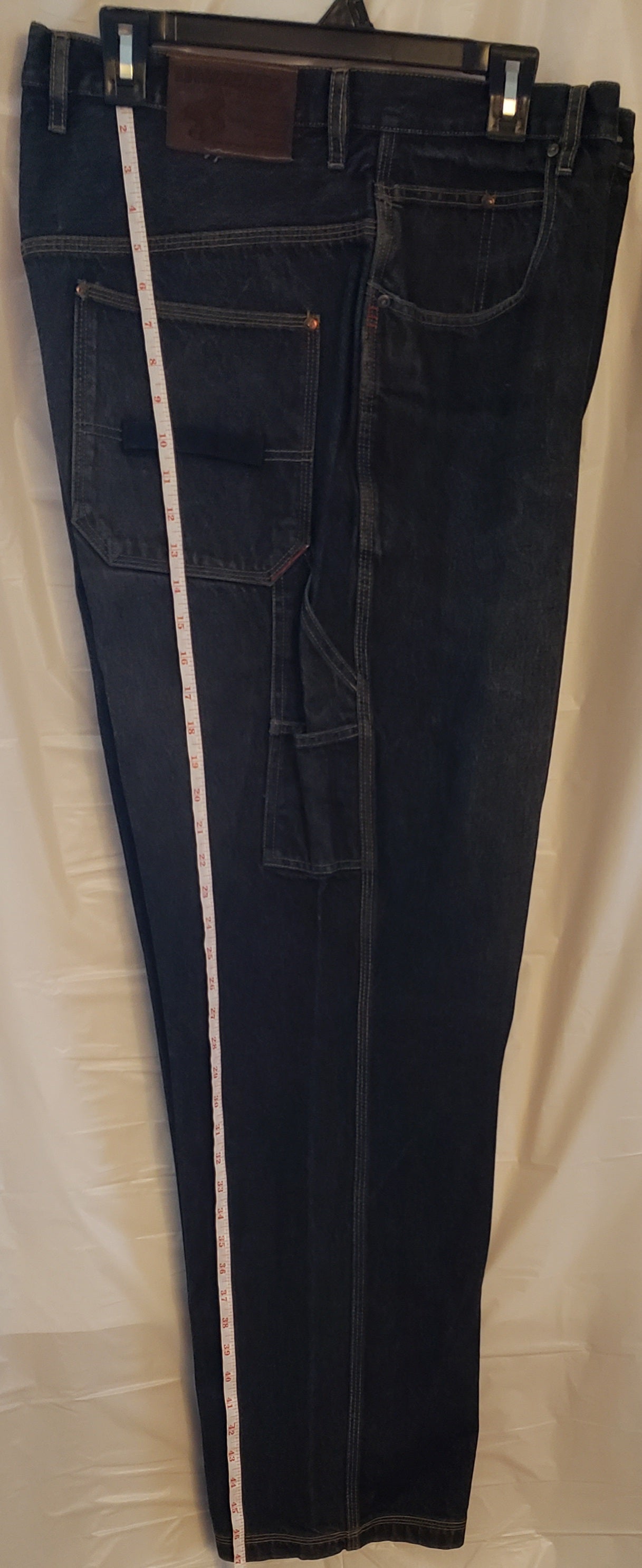MECCA BAGGY BLACK JEANS DENIM (VINTAGE)