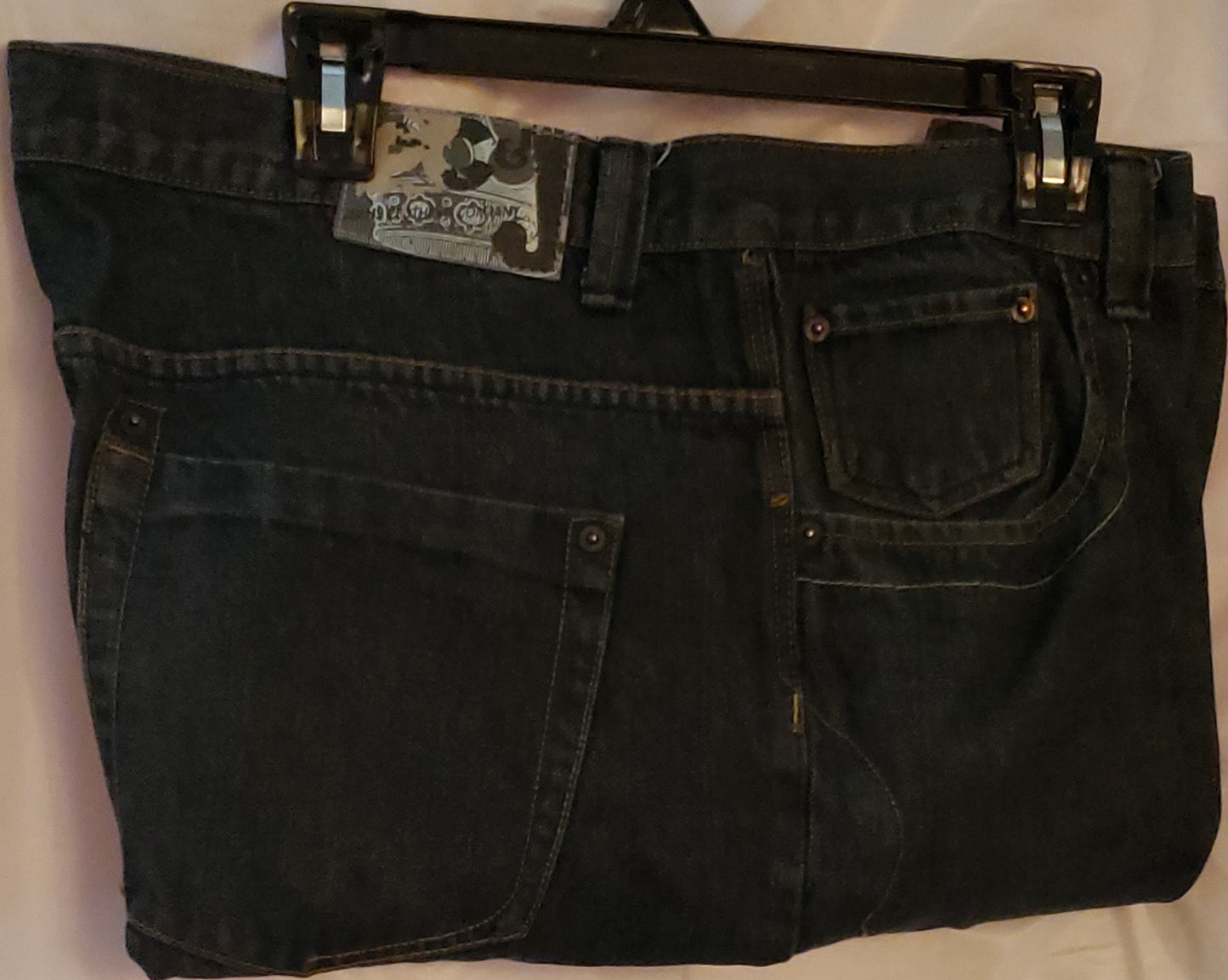 PC & J VINTAGE Black Baggy Fit JEANS (40x32) PC